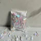 White-Multi Leaf Sequins-10G