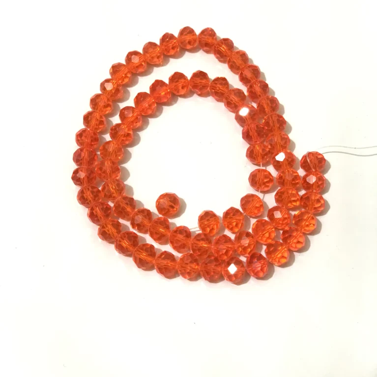 8mm-Orange Crystal (One-String)