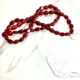 Red-Flat Beads (One-String)