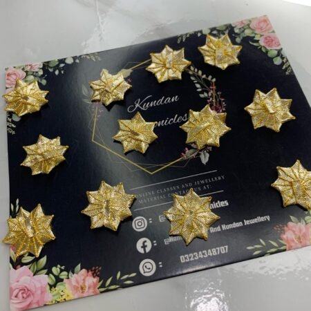 Bukram Gotta Flower Small (12Pcs)