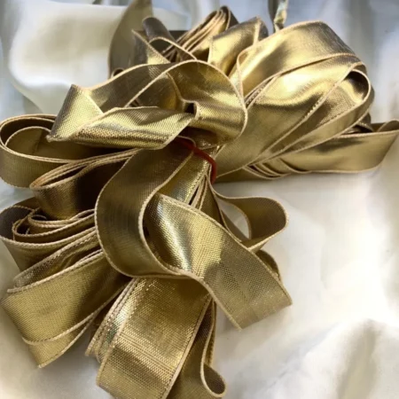 Golden Matte Ribbon-1 inch width (7Gaze)