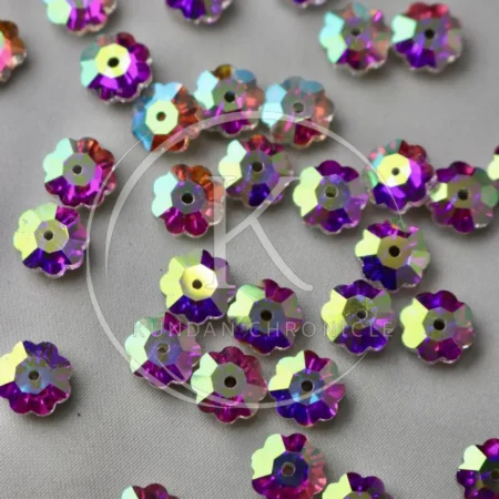 Multi-Swarovski Flower(8mm)-144Pcs