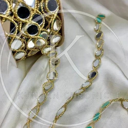 Round Mirror Golden Lace-5Gaze (Full Roll)