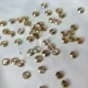 Golden Swarovski Flower (6mm)-144Pcs