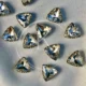Triangle Silver-Silver Base (12Pcs)