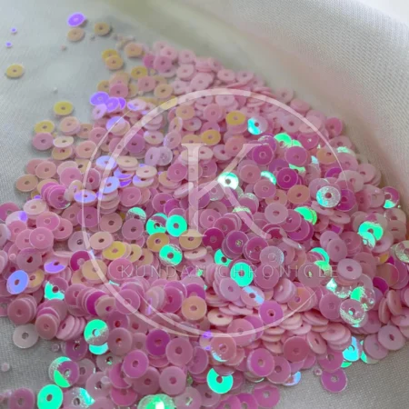 Baby Pink Matte Sequins (Small)-10G