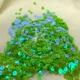 Parrot Green Matte Sequins (Small)-10G