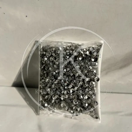 Silver Round-Bowl Sequins (6mm)-10G