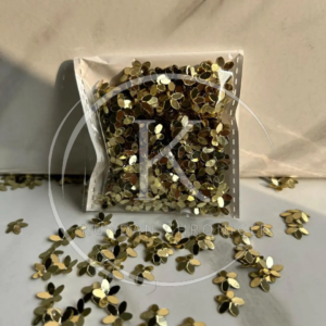 Flower Sequins Gold-10G