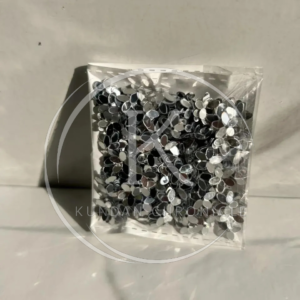 Flower Sequins Silver-10G