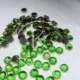 Green-Big Round Kundan-6mm (10G)