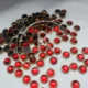 Red-Big Round Kundan-6mm (10G)