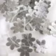 Applique Gotta Silver Flower-5G